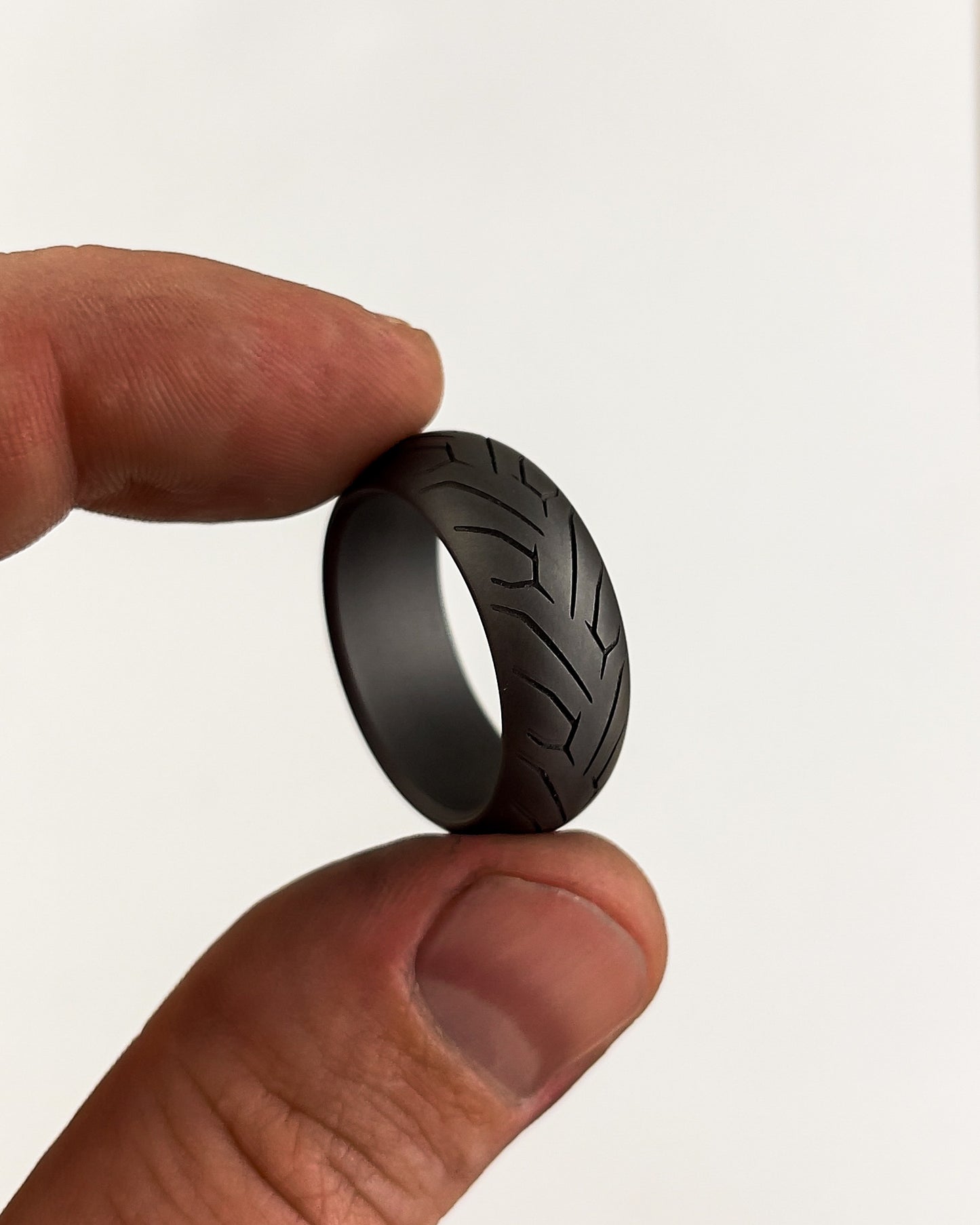 Rosso 2 titanium tire rings