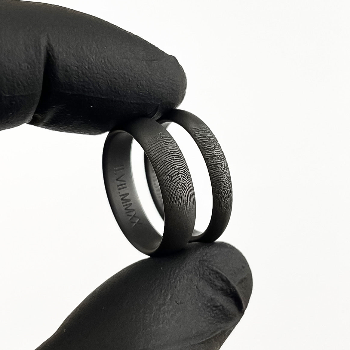 Unique handmade tire tread rings. Mens rings. Titanium rings – Racerings